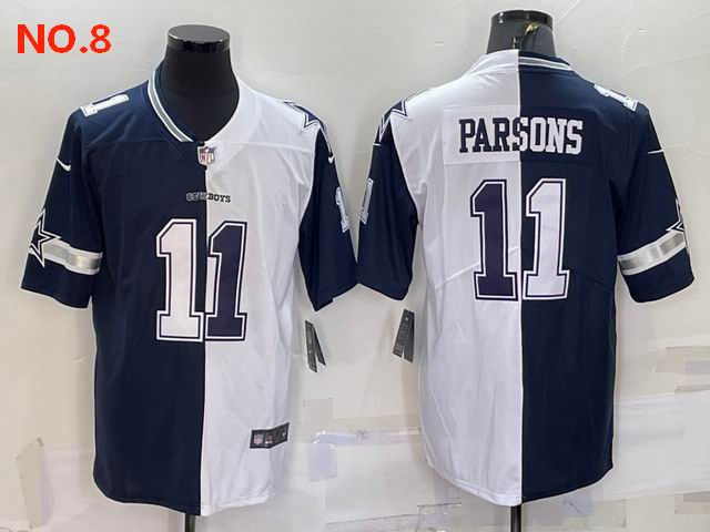 Men's Dallas Cowboys #11 Micah Parsons Jerseys NO.8;